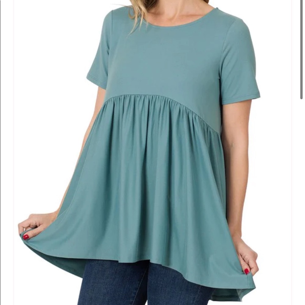 Monday Blues Tunic style top